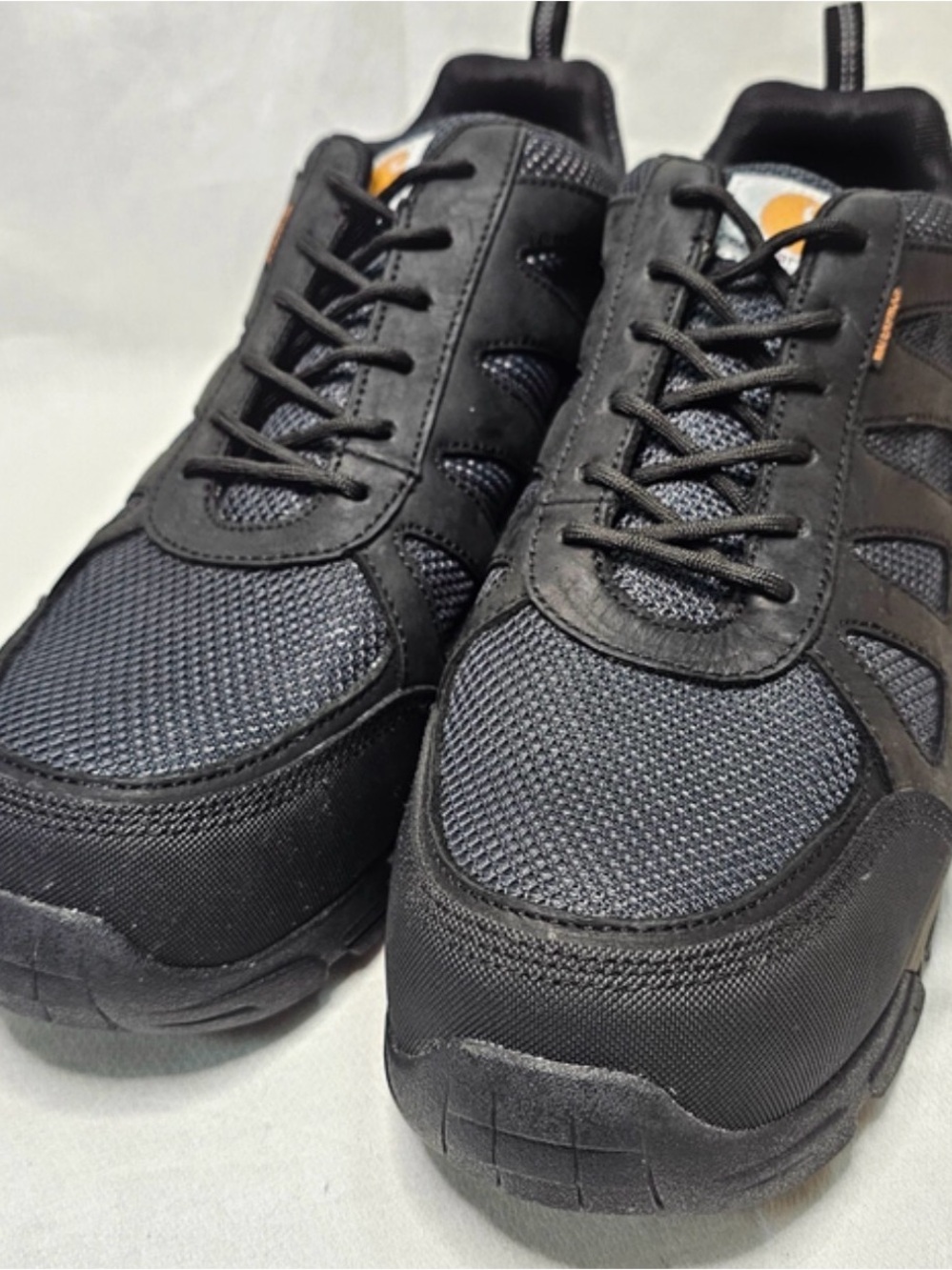 Carhartt Black Steel Toe Work/ Hiking Sneakers